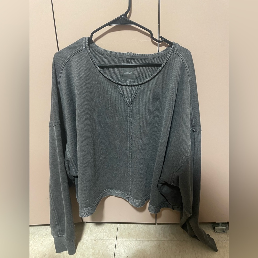 AERIE CROPPED CREWNECK